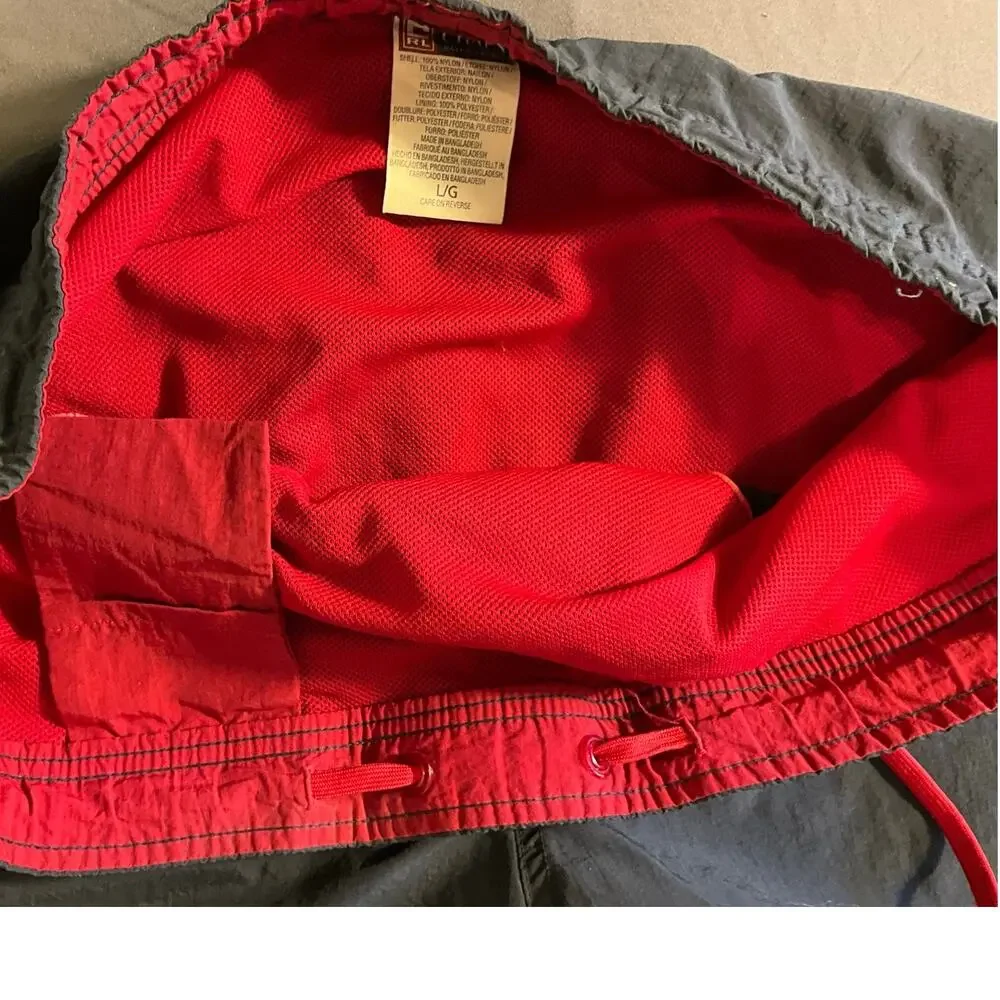 Vintage Chaps Ralph Lauren Sz L Lined Swim Trunks Shorts Pockets Drawstring